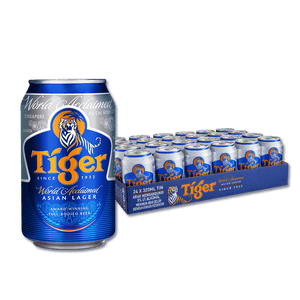 Tiger Beer Can x24